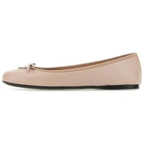 PRADA Leather Women's Casual Shoes Women's Pink