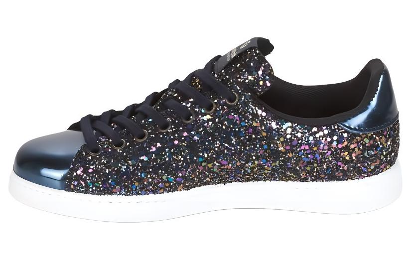 Victoria Beckham Кожаный, универсальный и удобный, низкий панель обувь женский голубой