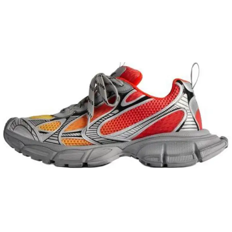 Balenciaga 3XL Gradient Low top Casual Shoes Men's Gray