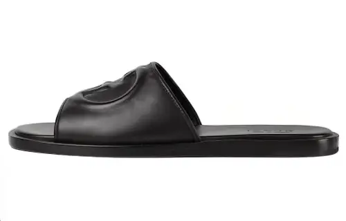 Gucci Slide Sandal 'Interlocking G - Black'