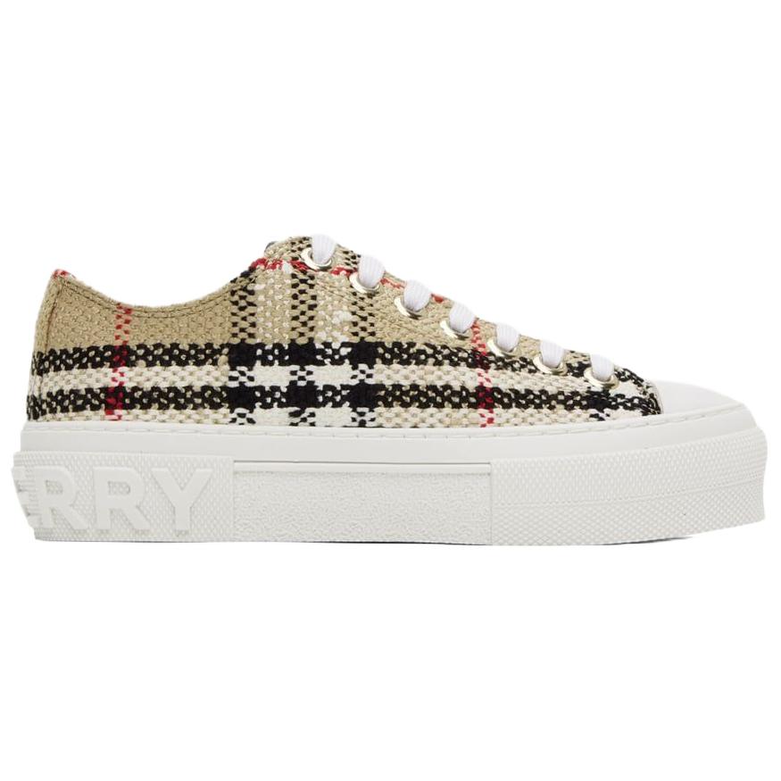 Кеды Burberry Vintage (бежевый) — фото 2