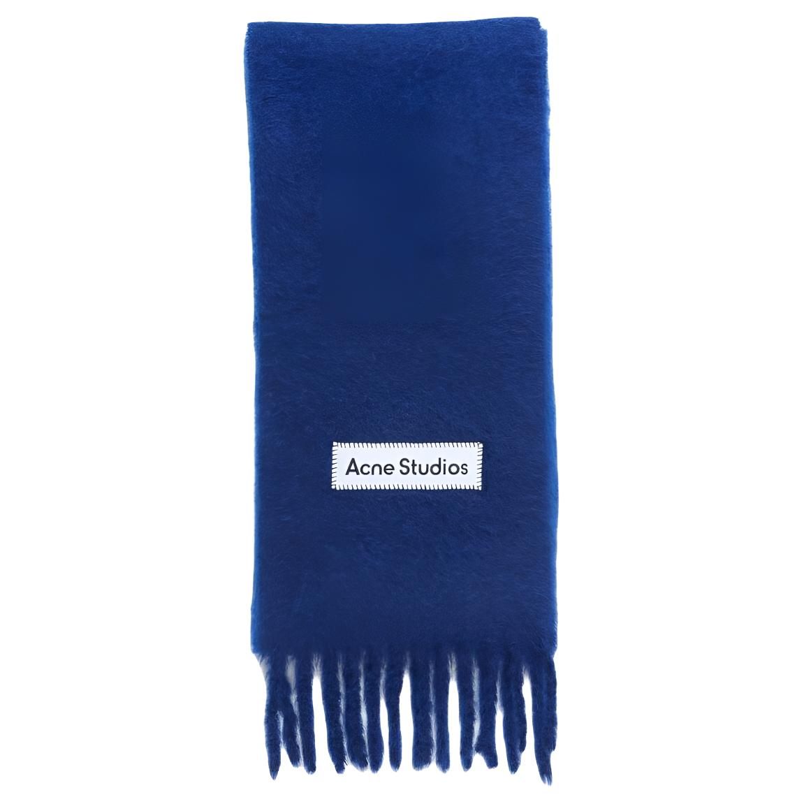 Мужской шарф Acne Acne Studios (синий)
