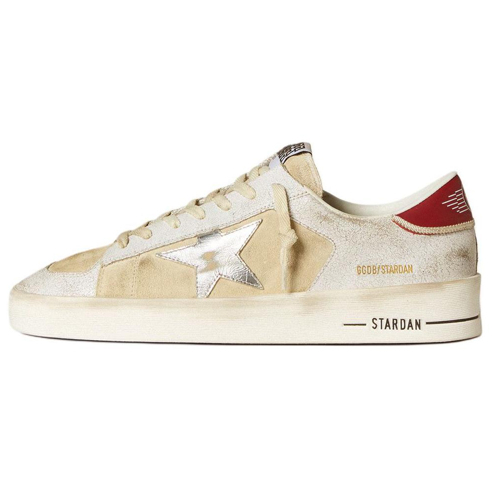 Мужские кеды Golden Goose Stardan (бежевые)
