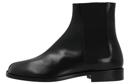 Maison Margiela Tabi Leather Chelsea Boots