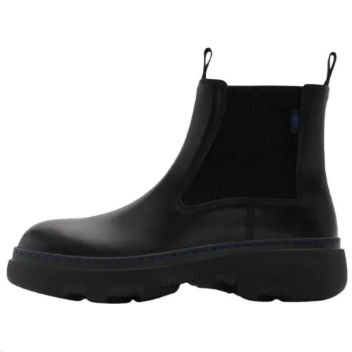Burberry Short Chelsea Boots Women's Black