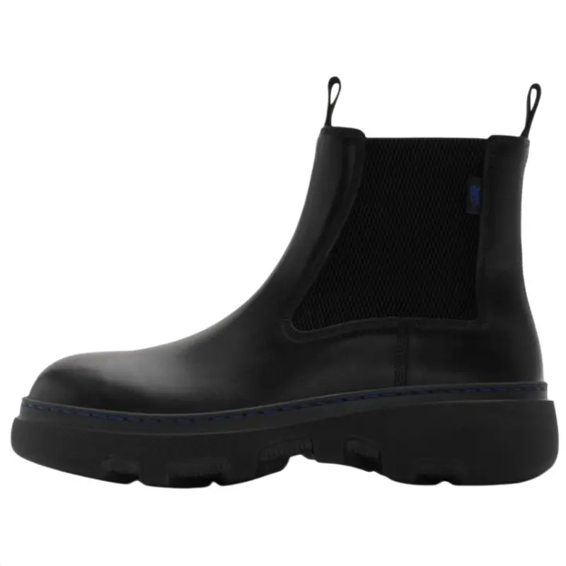Burberry Short Chelsea Boots Women's Black