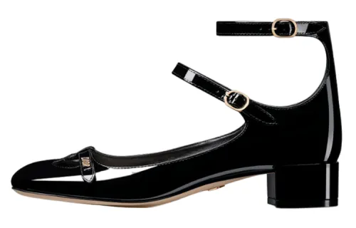 DIOR Aime Dior Mary Jane Shoes Women's Black