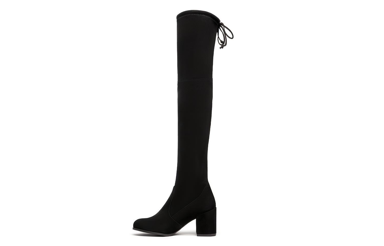 Stuart Weitzman/SW Tieland Knee high Boots 7cm Women's Black