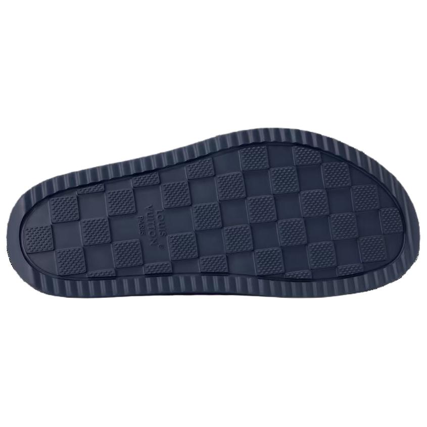 Мужские сабо Louis Vuitton Easy (синие) — фото 5