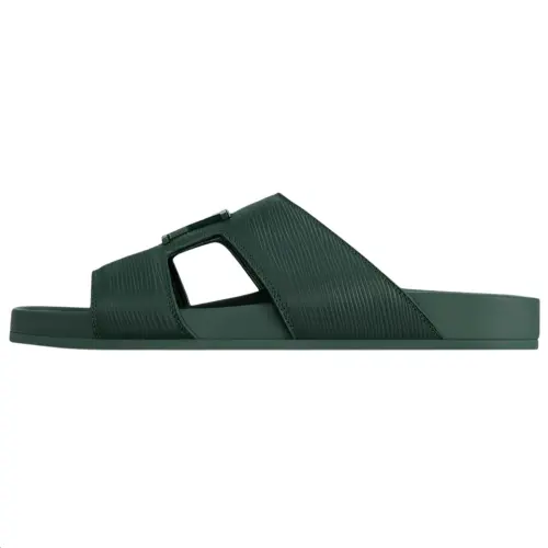 LOUIS VUITTON Slide Slippers Men's Green