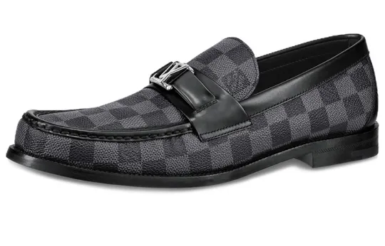 LOUIS VUITTON Major Loafers 'Grey'