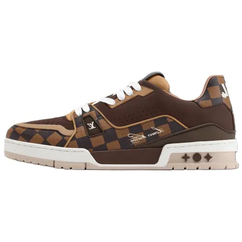 LOUIS VUITTON Low top Skateboard Shoes Men's Brown