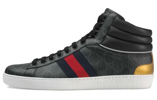 Gucci Ace Gg High Top 'Black'