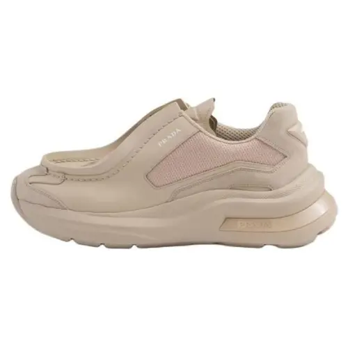PRADA Systeme Leather Sneakers