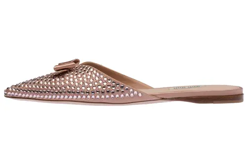 MIU MIU Casual Shoes Women's Nude Pink