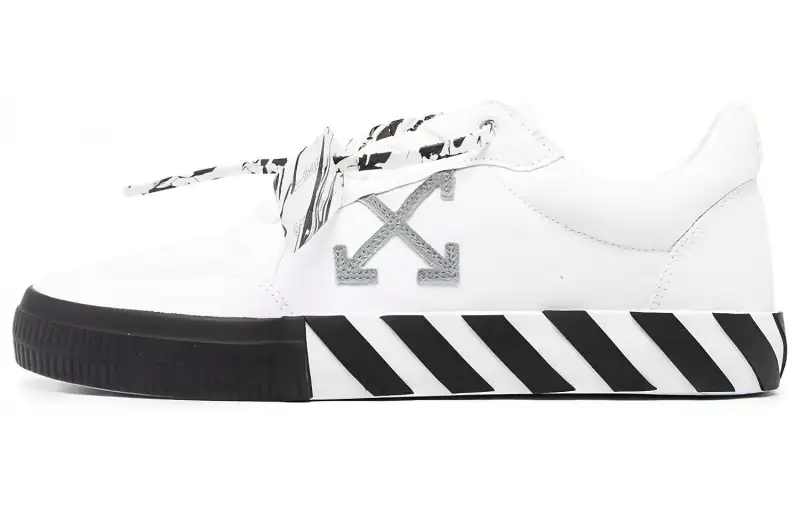 OFF WHITE Vulc Low White Grey