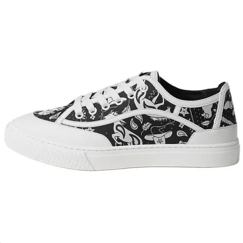 HERMES Get Low top Skateboard Shoes Women's Black