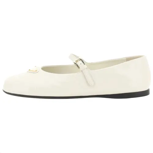 PRADA Flat Casual Shoes Women's White