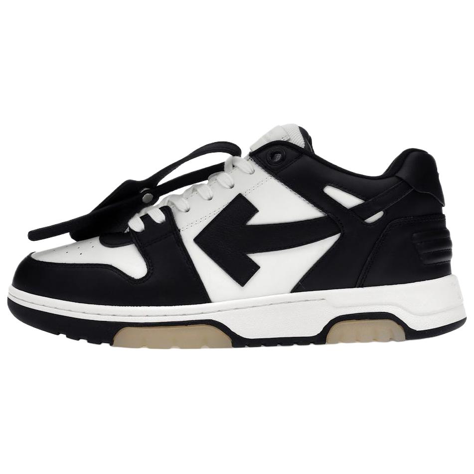 Мужские кеды OFF-WHITE Out Of Office (черно-белые)