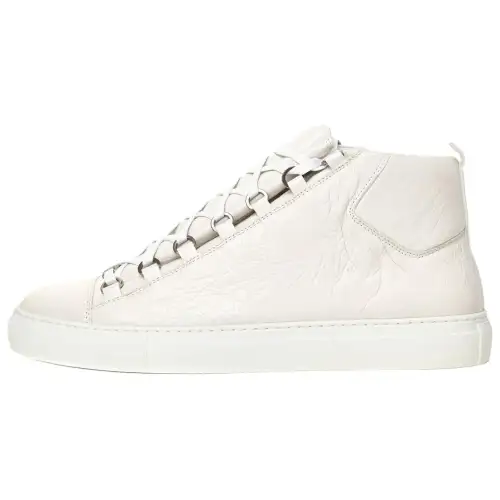 Balenciaga Arena Mid top Skateboard Shoes Men's White