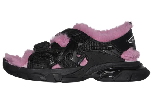 Balenciaga Track Sandals Black Women's