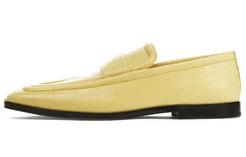 Bottega Veneta Casual Shoes Men's Light Yellow