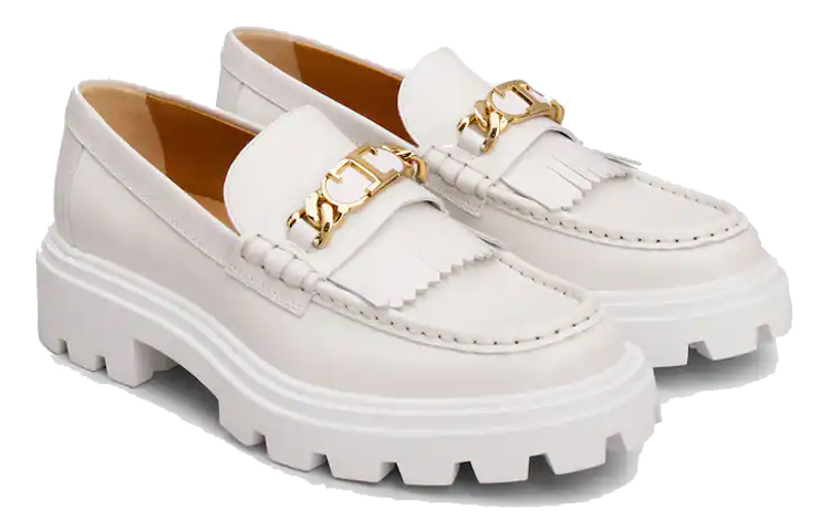 TOD'S Chain Link Loafers Women's