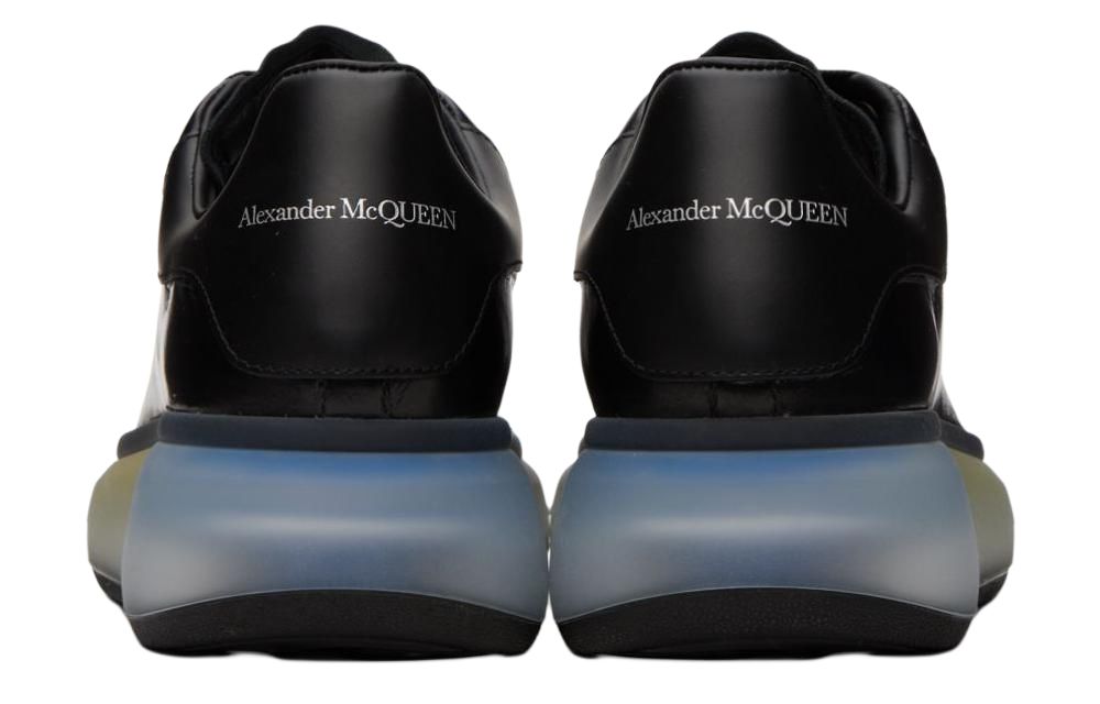 Мужские кеды Alexander McQueen Larry (черные) — фото 5