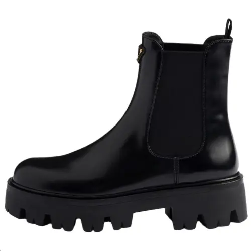 PRADA 16cm Chelsea Boots 5CM Women's Black