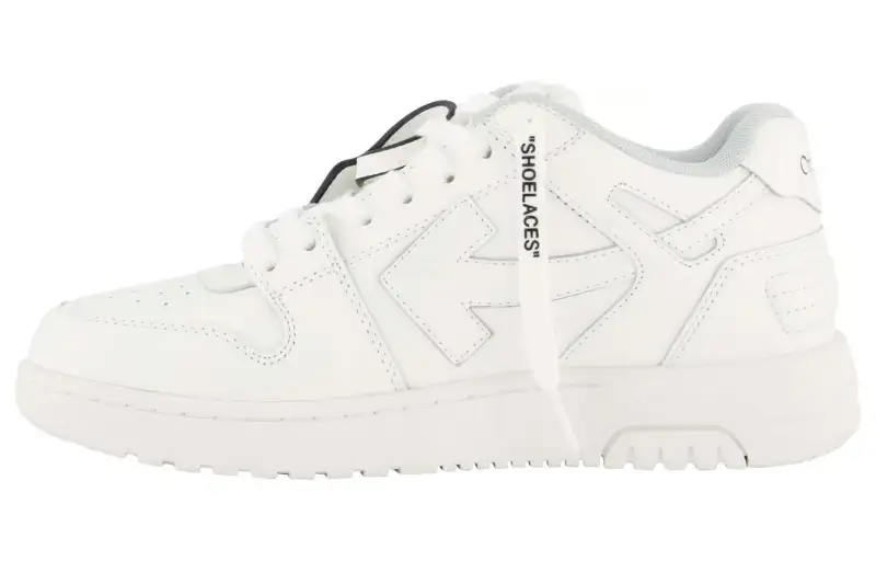 OFF WHITE Low top Skateboard Shoes 3.5cm Women's White