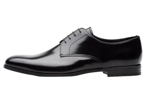 PRADA Leather Derby Shoes