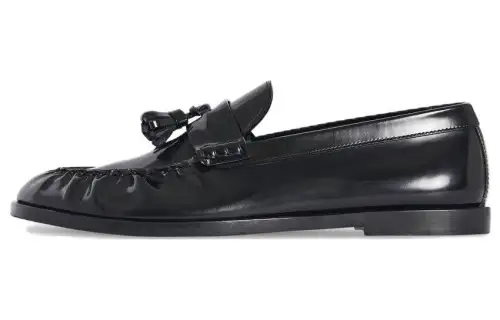 THE ROW Tassel-detail Leather Loafers
