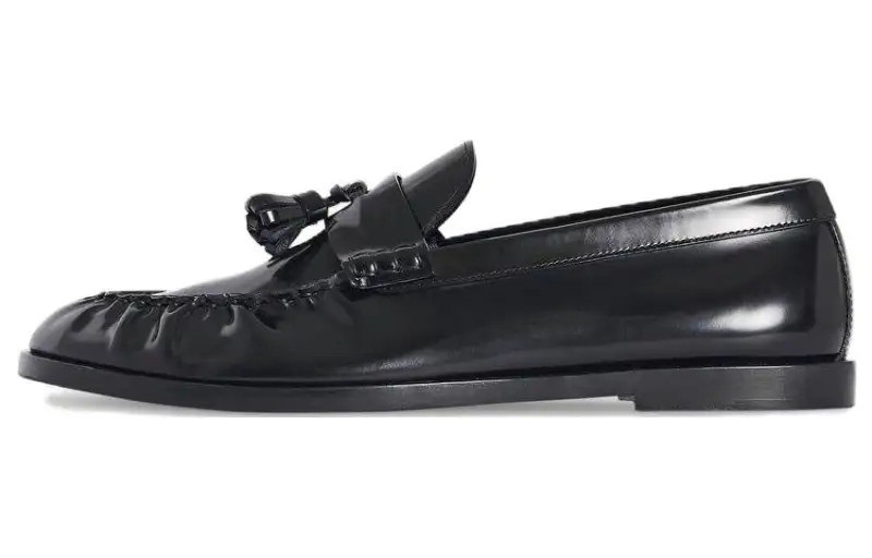 THE ROW Tassel-detail Leather Loafers