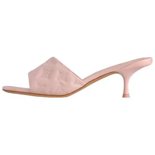 LOUIS VUITTON Revival Slide Slippers Women's Pink