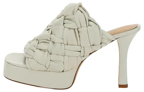 Bottega Veneta Slide Slippers Women's White