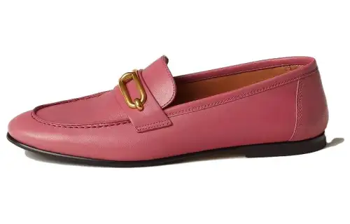 HERMES Colette Loafers Women's Pink