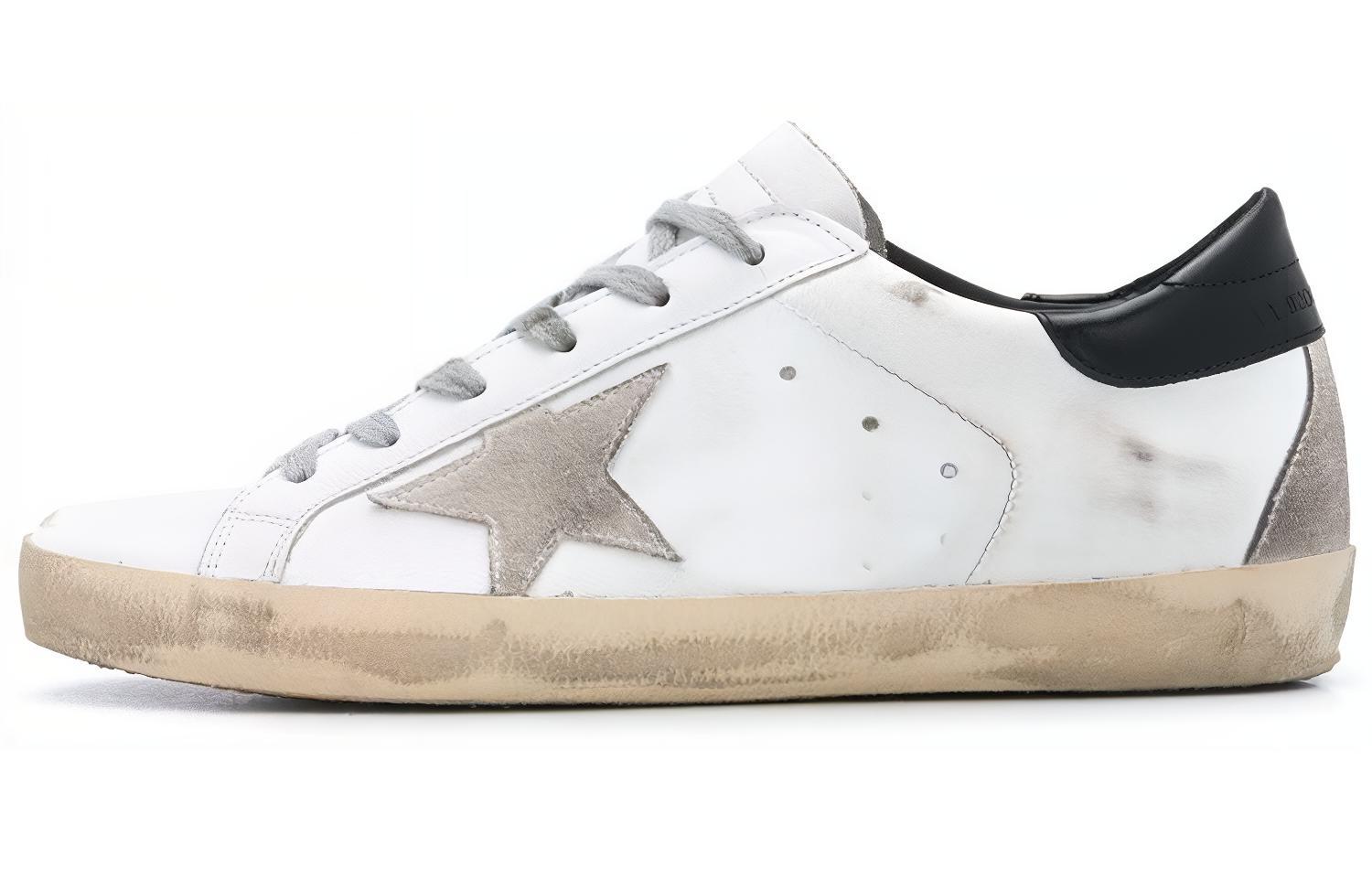 Женские кеды Golden Goose Super-Star (белые)