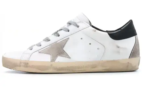 Golden Goose Super-Star White Black Women's