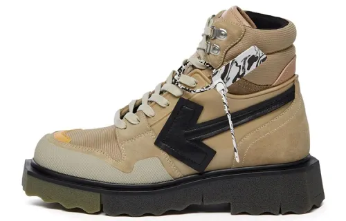 OFF WHITE Hiking Sneakerboot 'Tan Black'