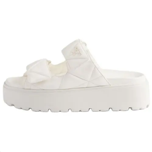 PRADA Slide Slippers 4.5cm Women's White