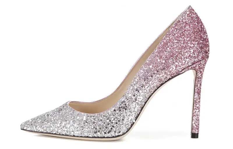 Jimmy Choo Romy Slim Heel High Heels 10cm Women's Pink