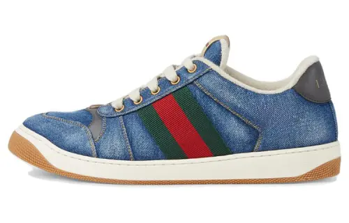 Gucci Screener Sneaker 'Blue Denim'