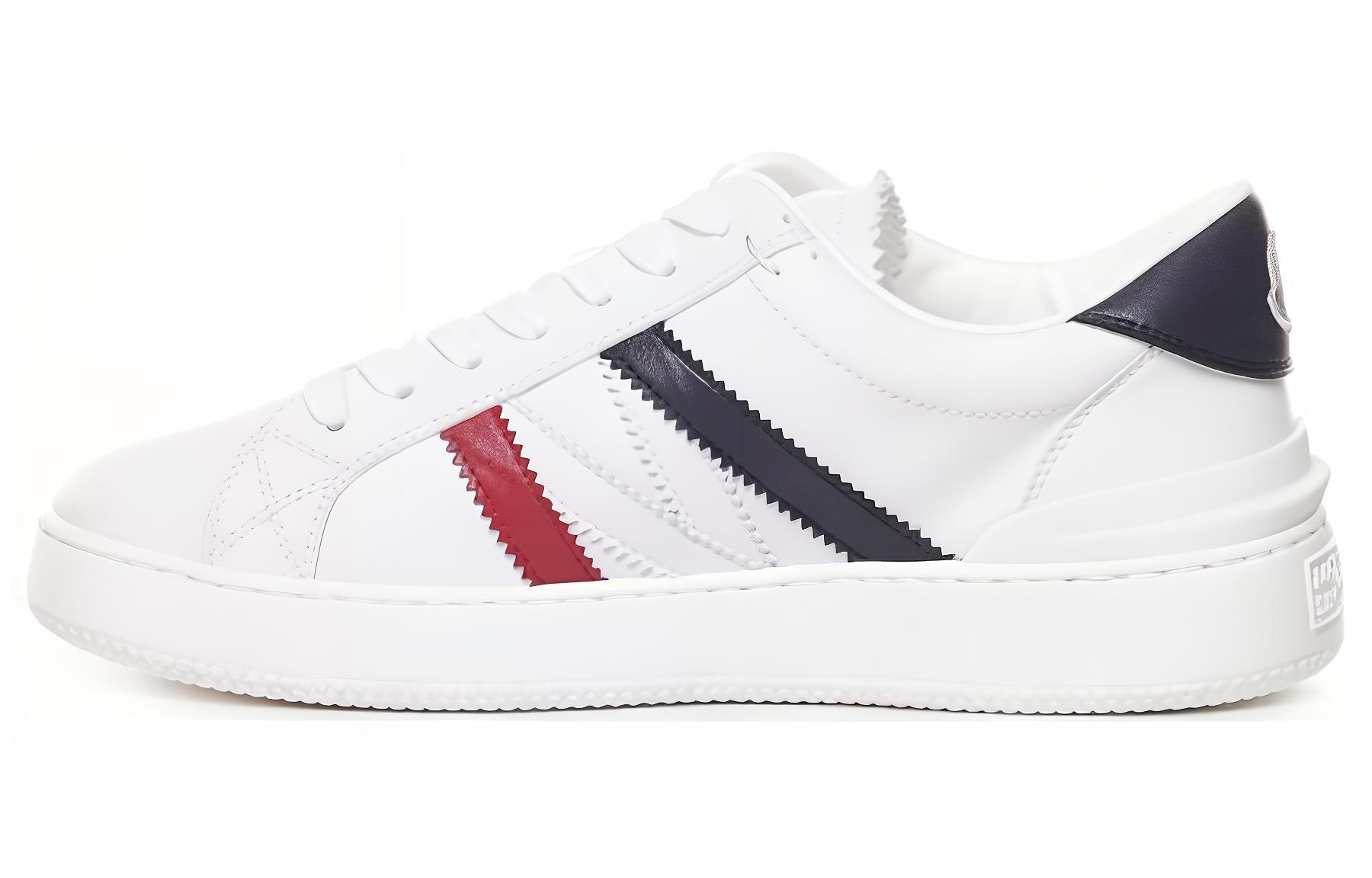 Женские кеды Moncler Monaco (белые)