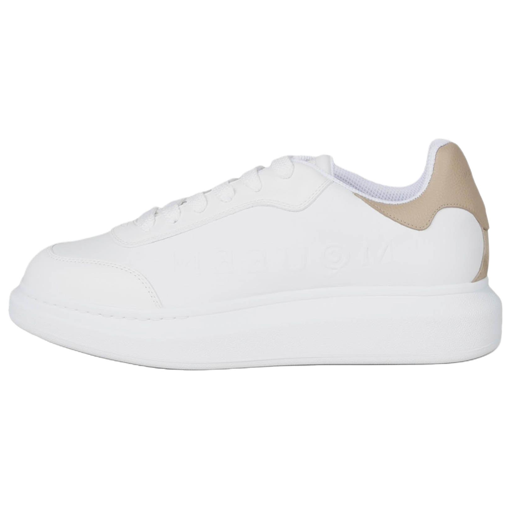 Мужские кеды Alexander McQueen (белые)