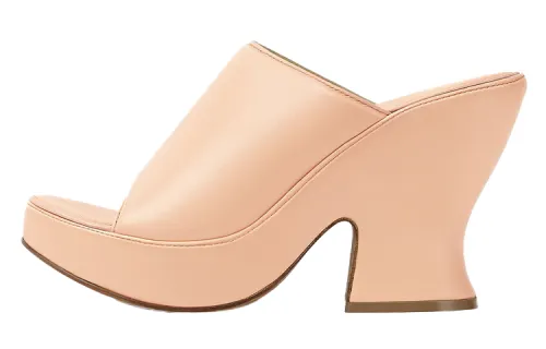Bottega Veneta Irregular Heel High Heels 11.5cm Women's Pink