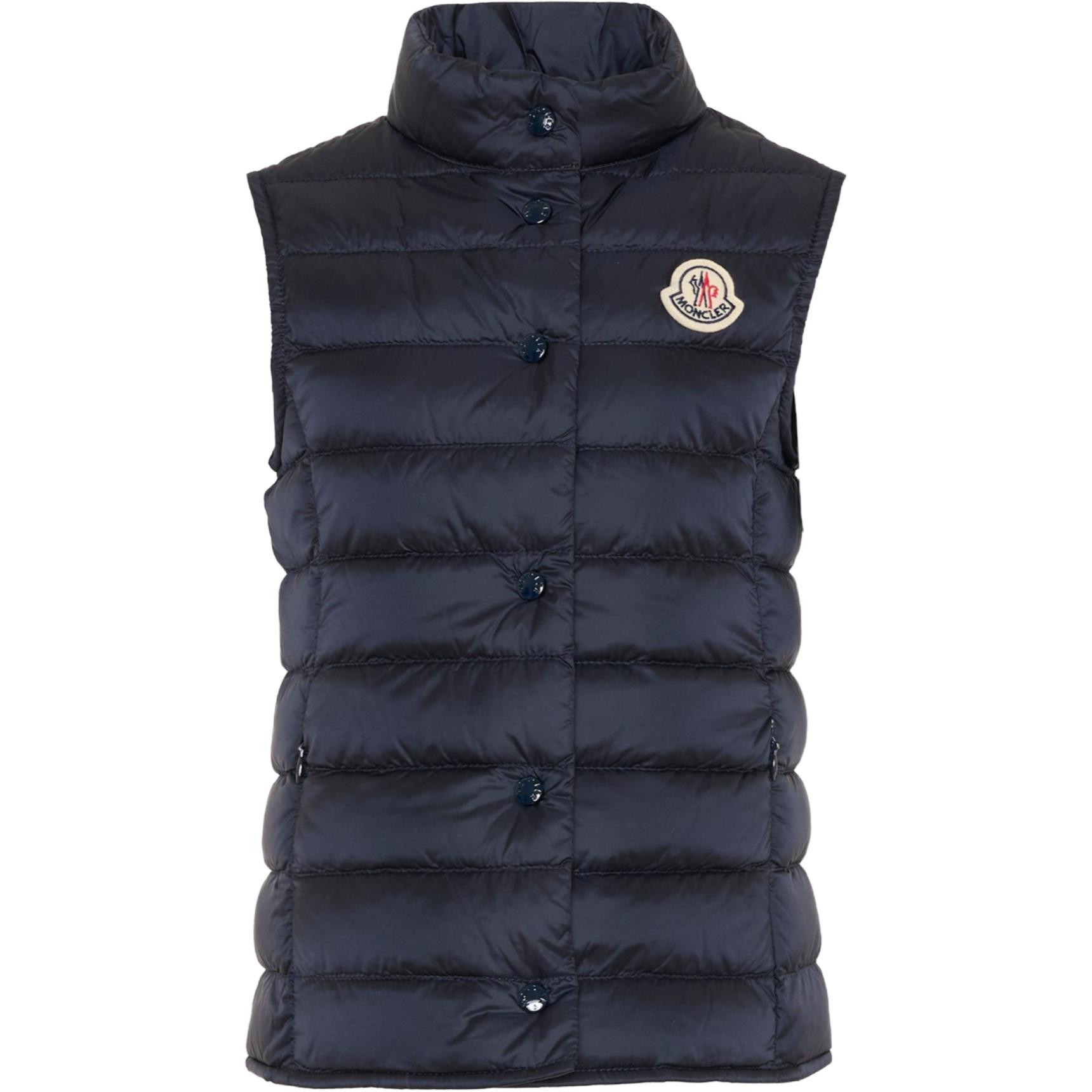 Жилет Moncler SS26 Logo (синий)