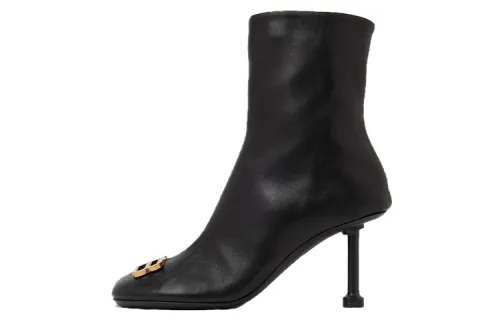 Balenciaga Groupie Heeled Ankle Boots Women's