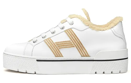 HERMES Dare Low top Stylish Skateboarding Shoes Women's White