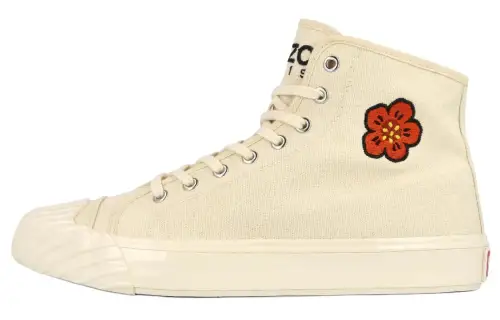 KENZO Embroidered-logo High-top Sneakers