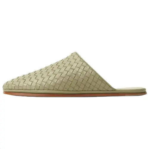 Bottega Veneta Quiet Closed Toe Slippers Men's Green